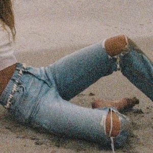 zara distressed high rise straight leg jeans